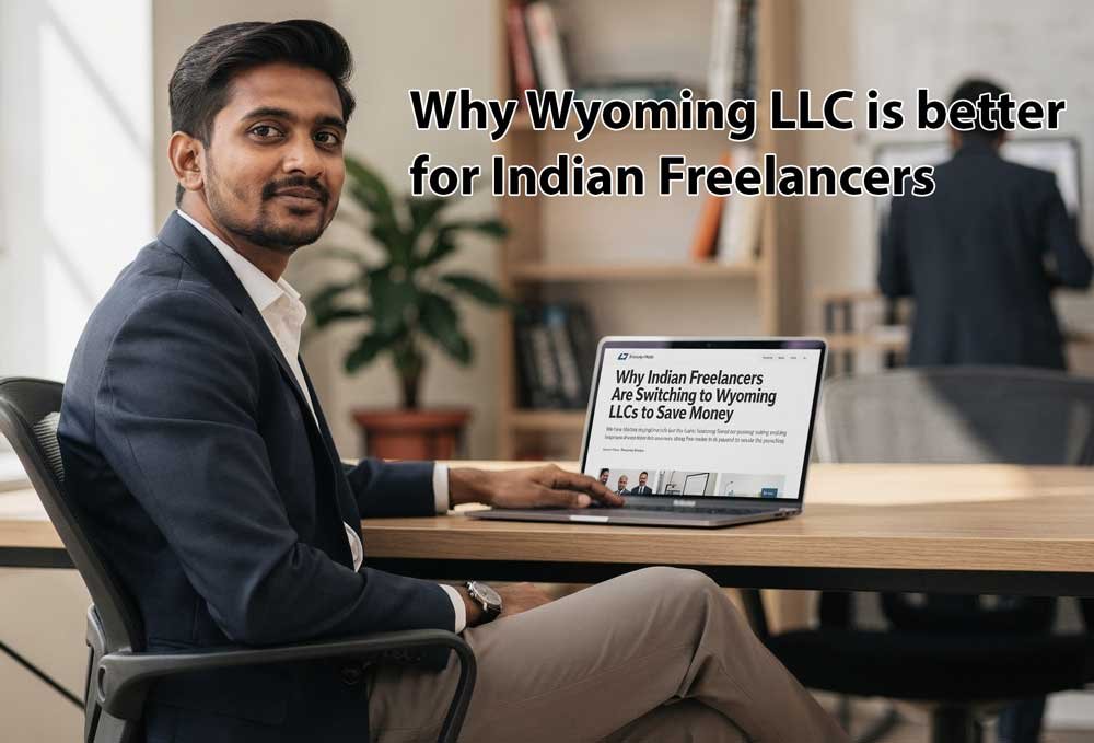 Why Indian Freelancers Are Switching to Wyoming LLCs to Save Money